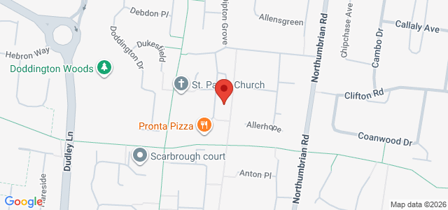 Map showing Movie Foods - Cramlington in Cramlington